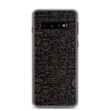 Load image into Gallery viewer, Crowd Cow Samsung Case- Black and Red Print