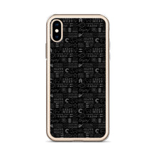Load image into Gallery viewer, Crowd Cow iPhone Case- Black and White Print