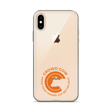 Load image into Gallery viewer, Crowd Cow Logo iPhone Case