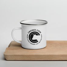 Load image into Gallery viewer, Crowd Cow Enamel Mug