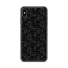 Load image into Gallery viewer, Crowd Cow iPhone Case- Black and White Print