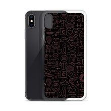 Load image into Gallery viewer, Crowd Cow iPhone Case-Black and Red print