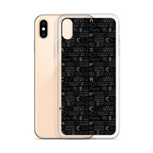 Load image into Gallery viewer, Crowd Cow iPhone Case- Black and White Print