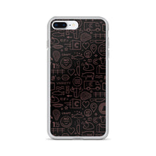 Load image into Gallery viewer, Crowd Cow iPhone Case-Black and Red print