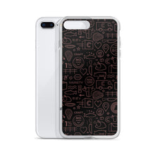 Load image into Gallery viewer, Crowd Cow iPhone Case-Black and Red print