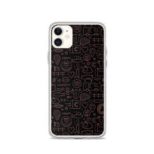 Load image into Gallery viewer, Crowd Cow iPhone Case-Black and Red print