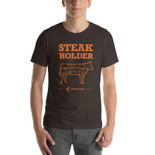 Load image into Gallery viewer, Crowd Cow T-Shirt- Steak Holder