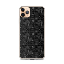 Load image into Gallery viewer, Crowd Cow iPhone Case- Black and White Print