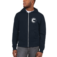 Load image into Gallery viewer, Crowd Cow Hoodie Zip-up Jacket