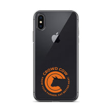 Load image into Gallery viewer, Crowd Cow Logo iPhone Case