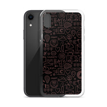 Load image into Gallery viewer, Crowd Cow iPhone Case-Black and Red print