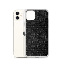 Load image into Gallery viewer, Crowd Cow iPhone Case- Black and White Print