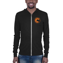 Load image into Gallery viewer, Crowd Cow Zip-Up Hoodie Sweatshirt