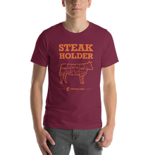 Load image into Gallery viewer, Crowd Cow T-Shirt- Steak Holder