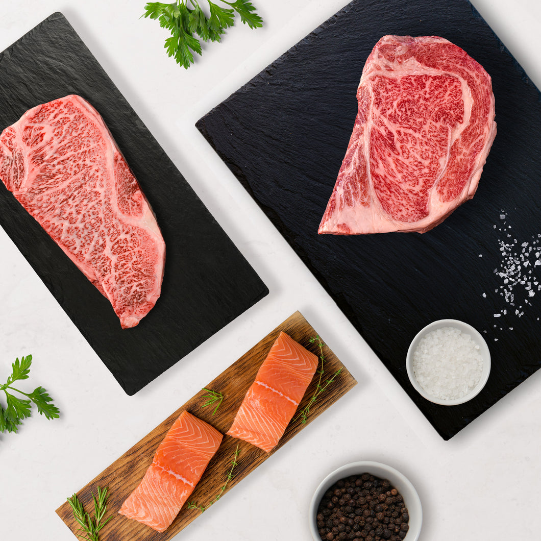 Wagyu and Ora King Surf & Turf Bundle