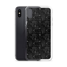 Load image into Gallery viewer, Crowd Cow iPhone Case- Black and White Print
