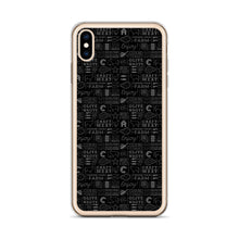 Load image into Gallery viewer, Crowd Cow iPhone Case- Black and White Print
