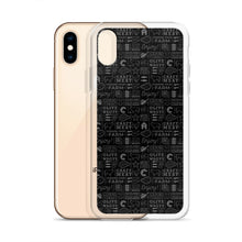 Load image into Gallery viewer, Crowd Cow iPhone Case- Black and White Print
