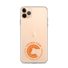 Load image into Gallery viewer, Crowd Cow Logo iPhone Case
