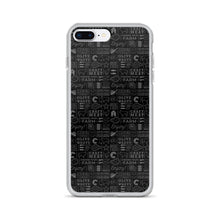 Load image into Gallery viewer, Crowd Cow iPhone Case- Black and White Print
