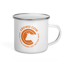 Load image into Gallery viewer, Crowd Cow Enamel Mug
