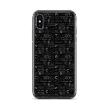 Load image into Gallery viewer, Crowd Cow iPhone Case- Black and White Print
