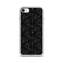 Load image into Gallery viewer, Crowd Cow iPhone Case- Black and White Print
