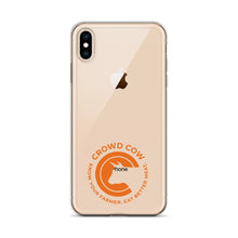 Load image into Gallery viewer, Crowd Cow Logo iPhone Case
