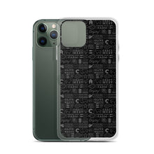 Load image into Gallery viewer, Crowd Cow iPhone Case- Black and White Print
