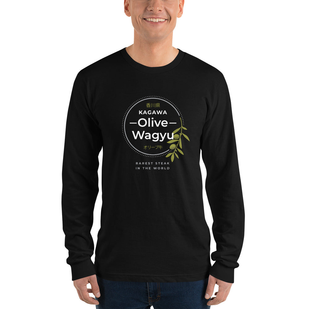 Olive Wagyu Long sleeve t-shirt