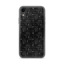 Load image into Gallery viewer, Crowd Cow iPhone Case- Black and White Print
