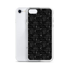 Load image into Gallery viewer, Crowd Cow iPhone Case- Black and White Print
